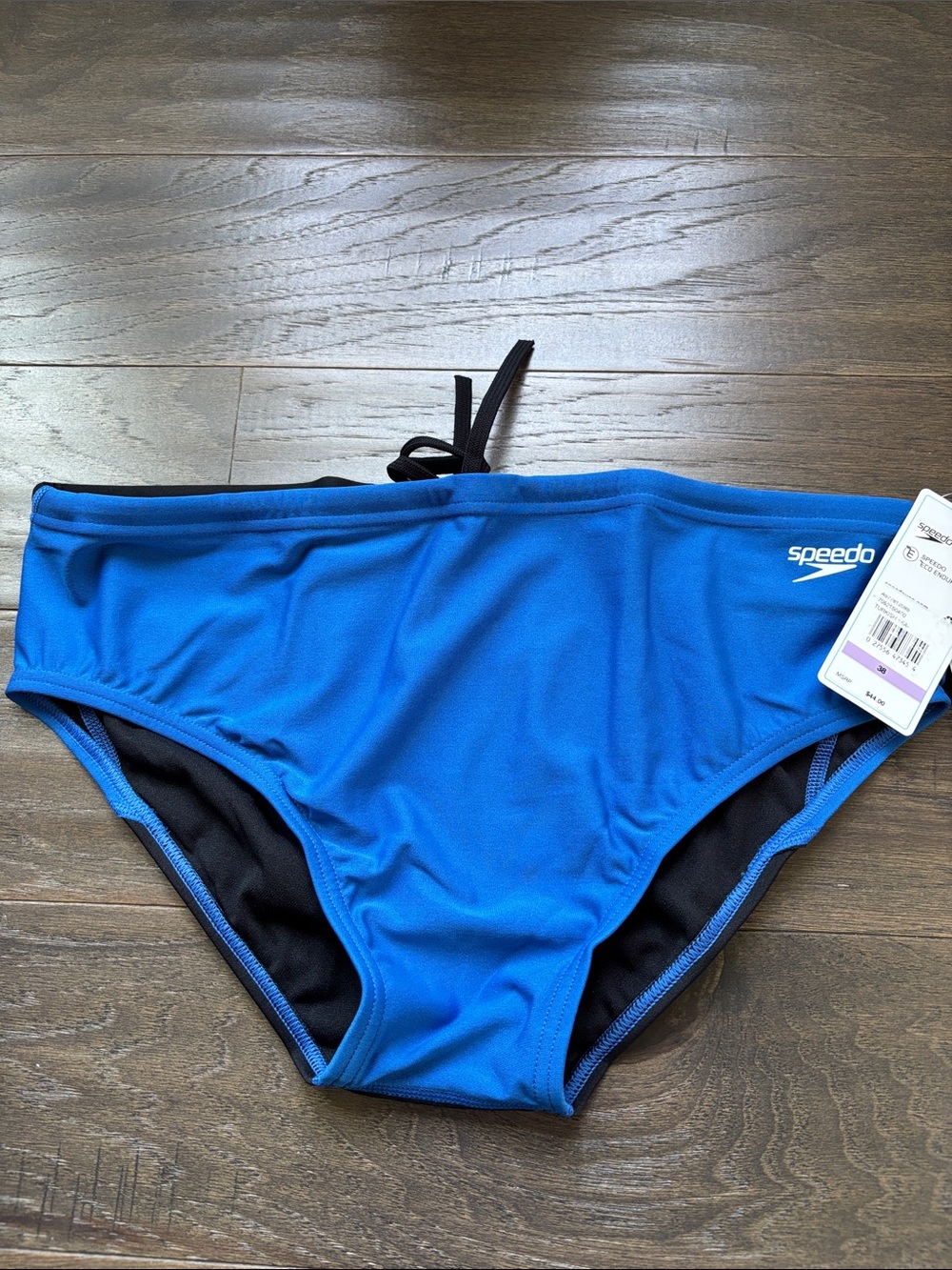 Speedo Eco Endurance Turkish Sea swim briefs,elastic drawcord waist